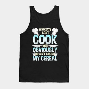 Funny Chef Gift Tank Top